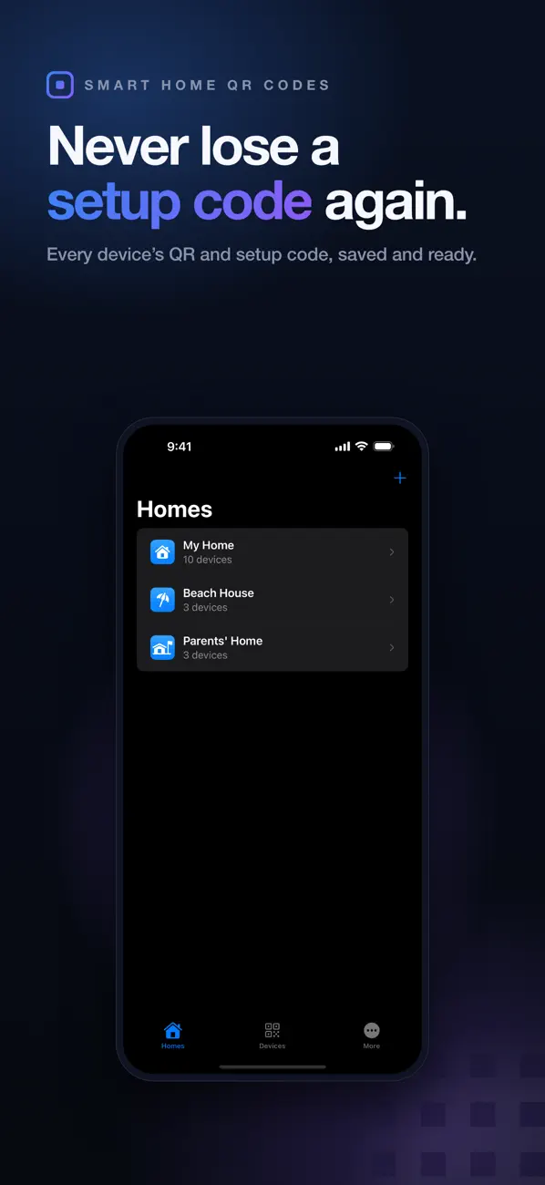SmartHomeQR screenshot