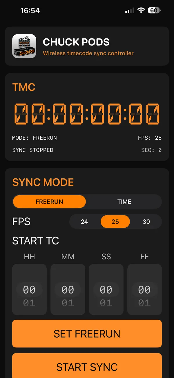 Screenshot #1 pour ChuckPodMobile