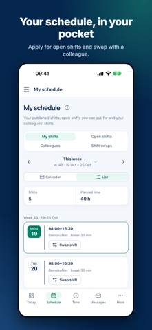 ScheduleFai – Shifts & Pay Screenshot 2 of 5
