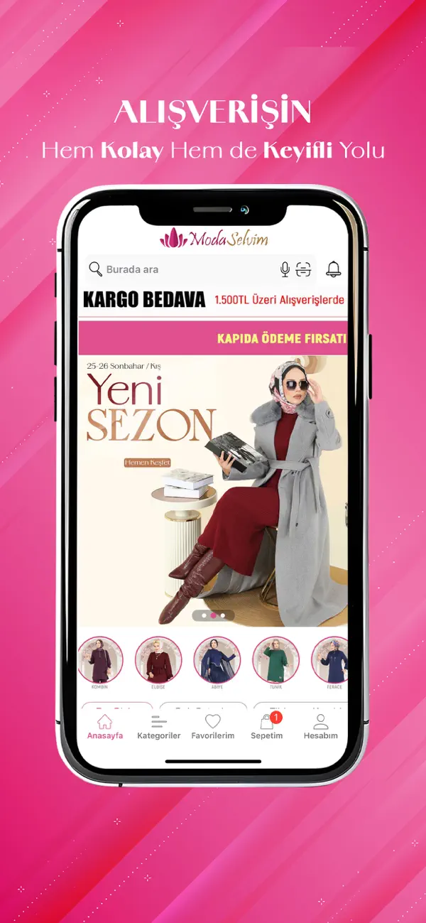 Screenshot #1 pour Moda Selvim : Modada Tercihim