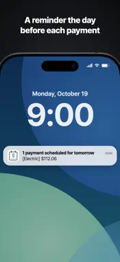 Payment Calendar: Reminders screenshot 9
