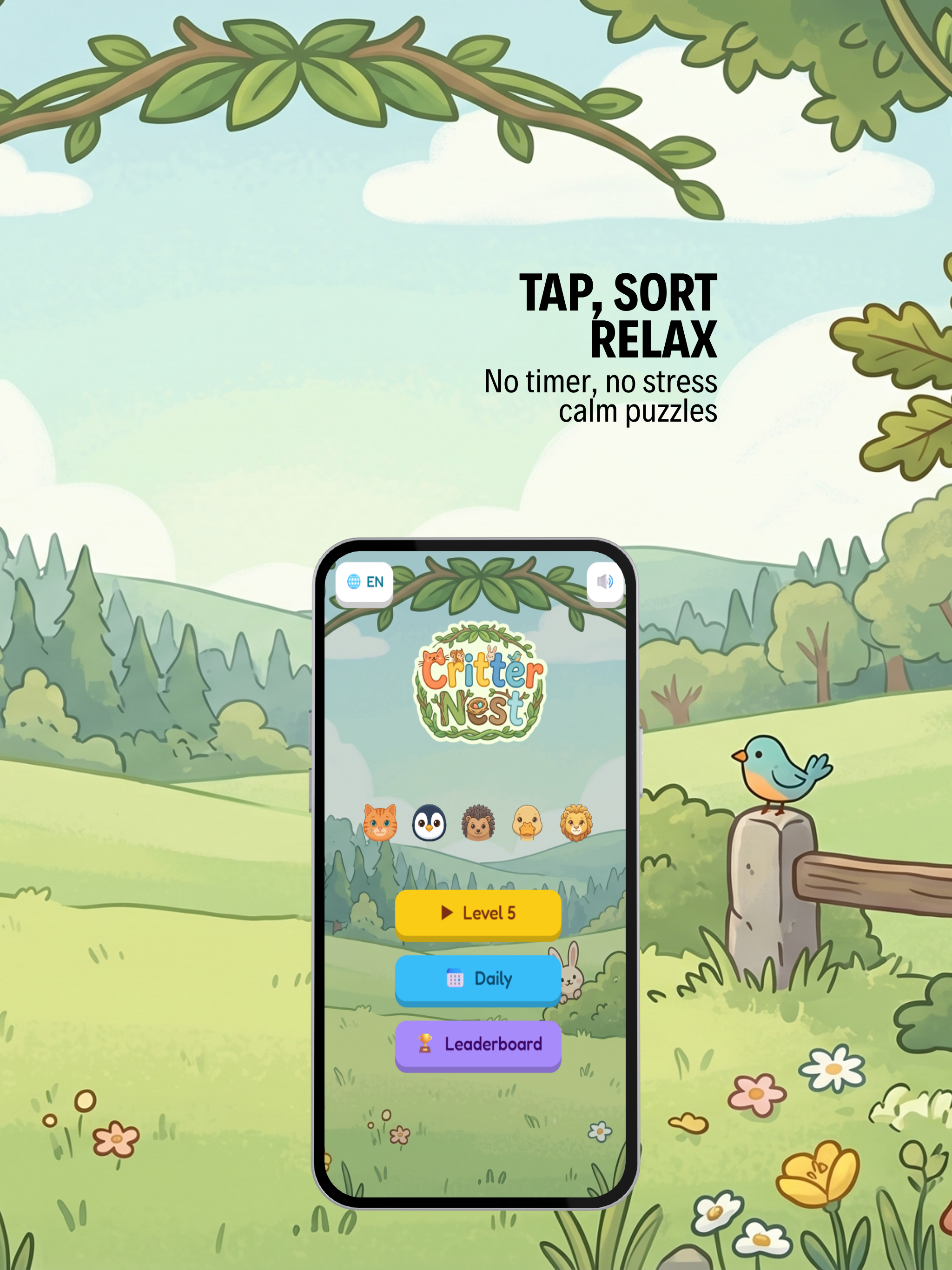 CritterNest: Calm Animal Sort screenshot 6
