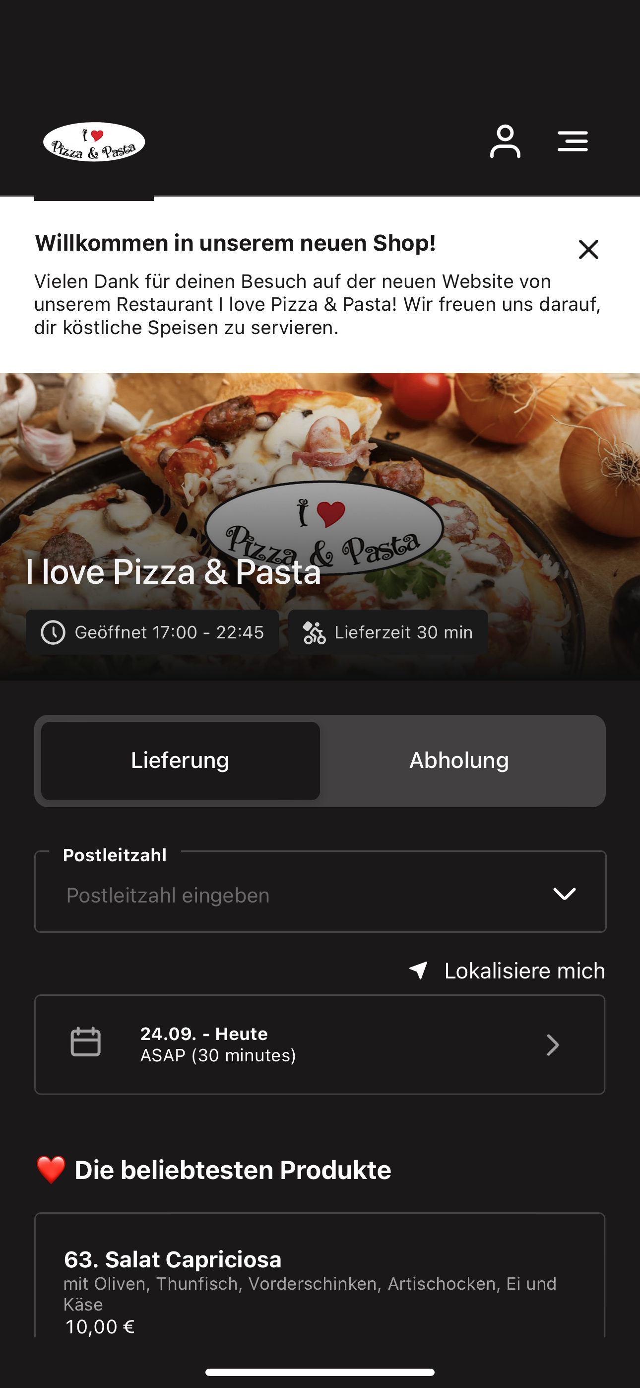 I love Pizza & Pasta Krefeld screenshot 3