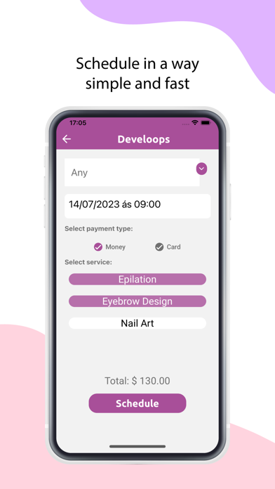 TopStudios - Schedule Screenshot
