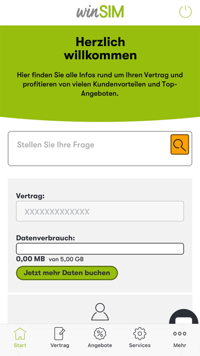 Screenshot #1 pour winSIM Servicewelt