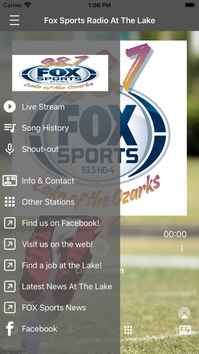 Screenshot #2 pour 98.7 Fox Sports