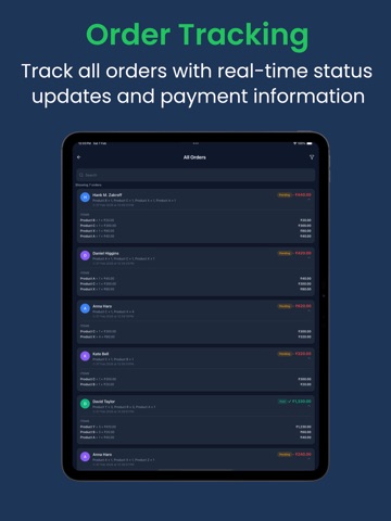 DukaanKhata iPad screenshot