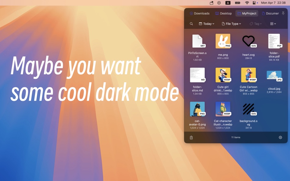 #8. Folder Slice (macOS) 由: 鸿呈 吉