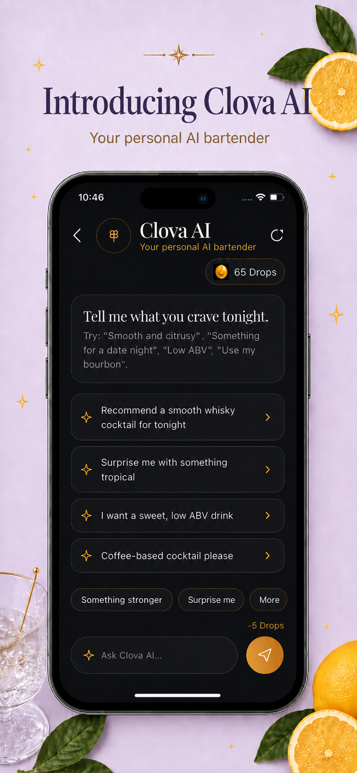 Clova: Cocktail Recipes & Bar screenshot 3