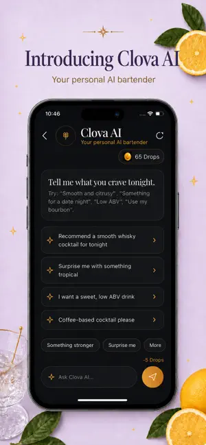 Clova: Cocktail Recipes & Bar screenshot 3