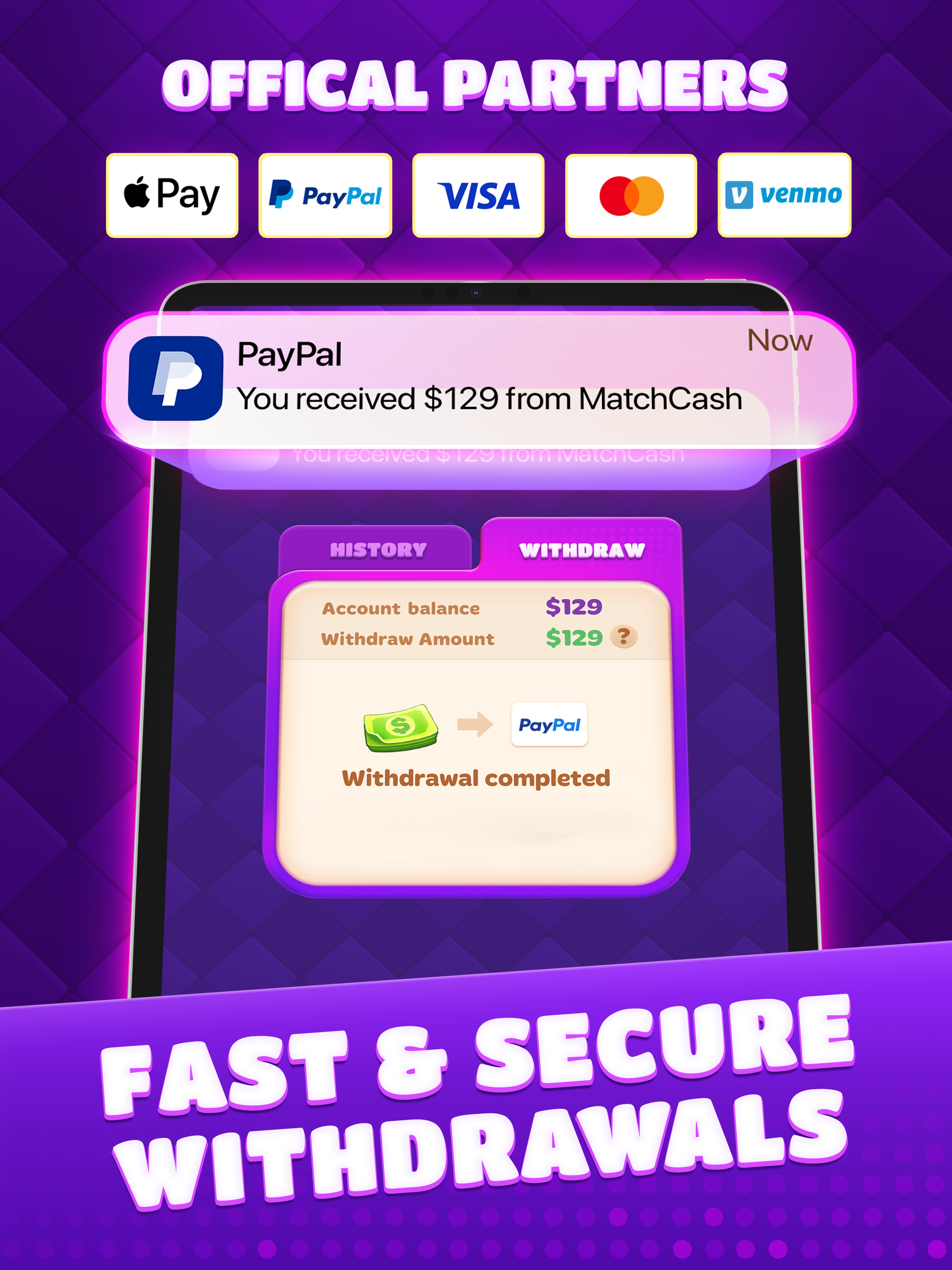 Match Cash: Real Money Games