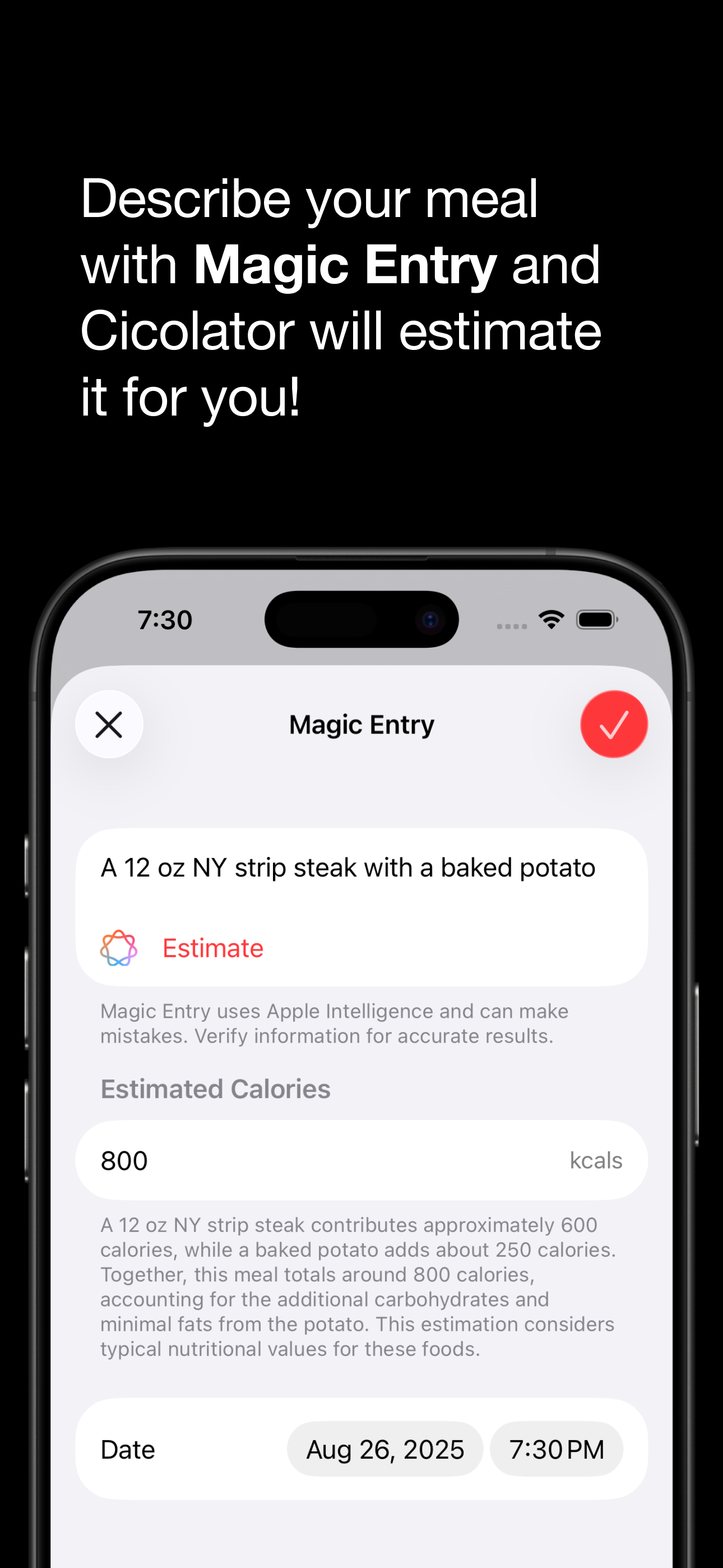 Cicolator screenshot 2