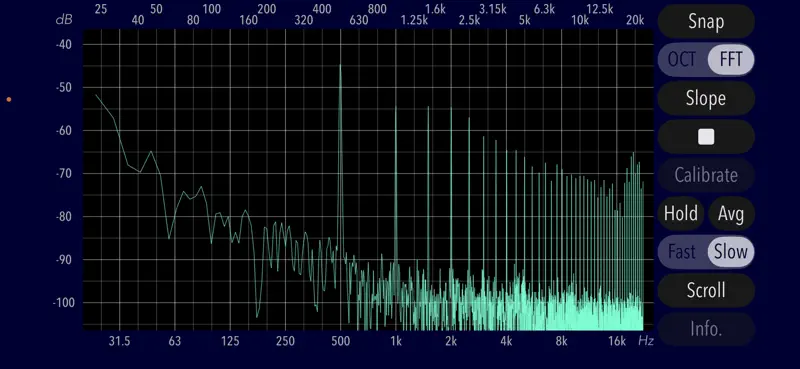 Audio Frequency Analyzer screenshot 4 of 7