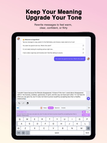 SugarMind iPad screenshot