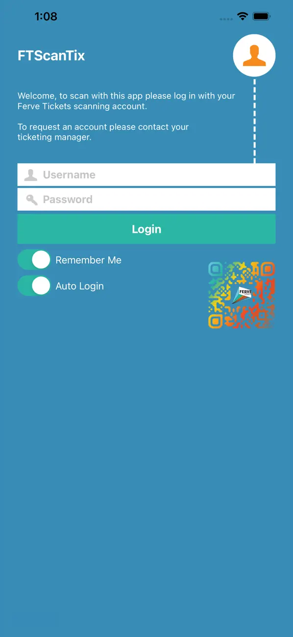 Screenshot #2 pour Ferve Tickets ScanTix