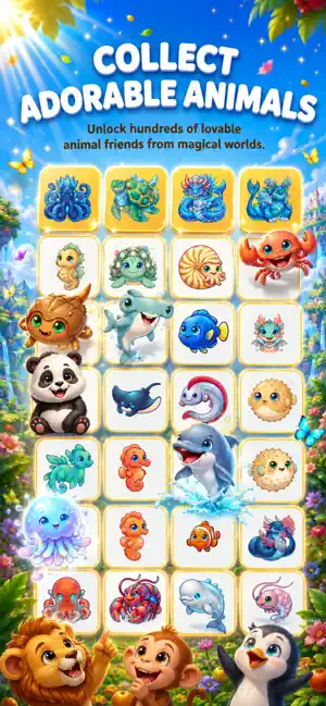 Fruity Zoo: Animal Memory Game screenshot 2