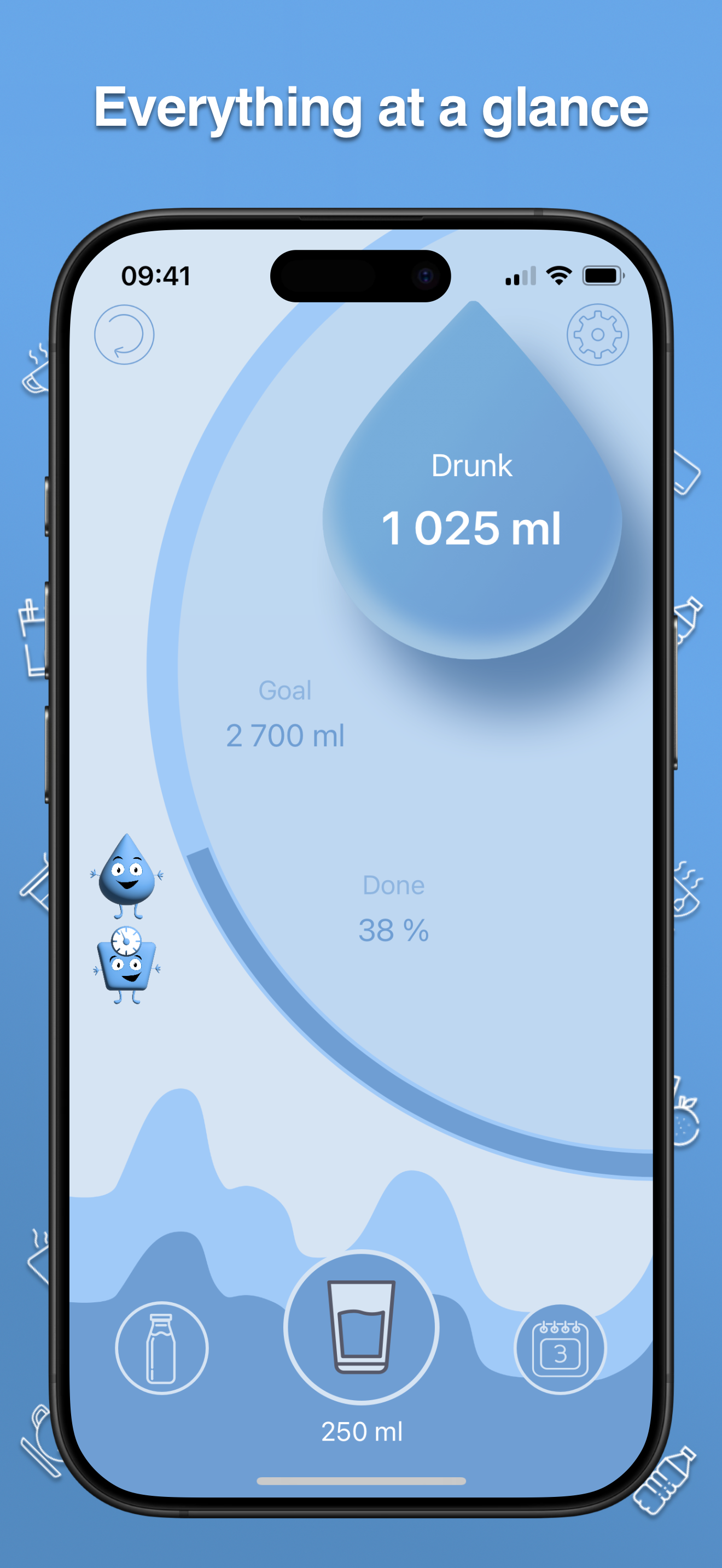 Water and Weight Tracker screenshot 2