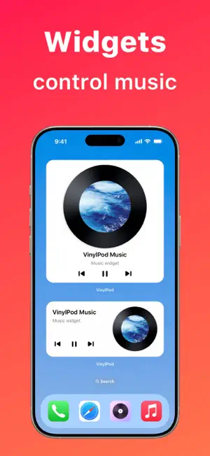 VinylPod - Music Widget screenshot 2