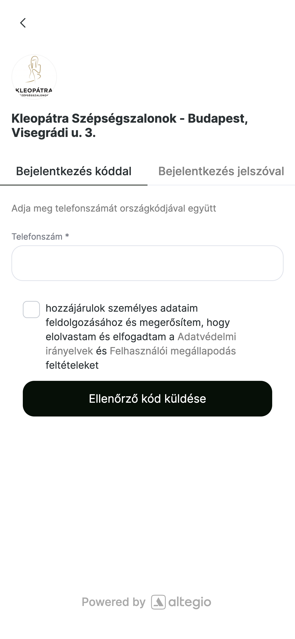 Kleopátra Szépségszalonok. screenshot 3
