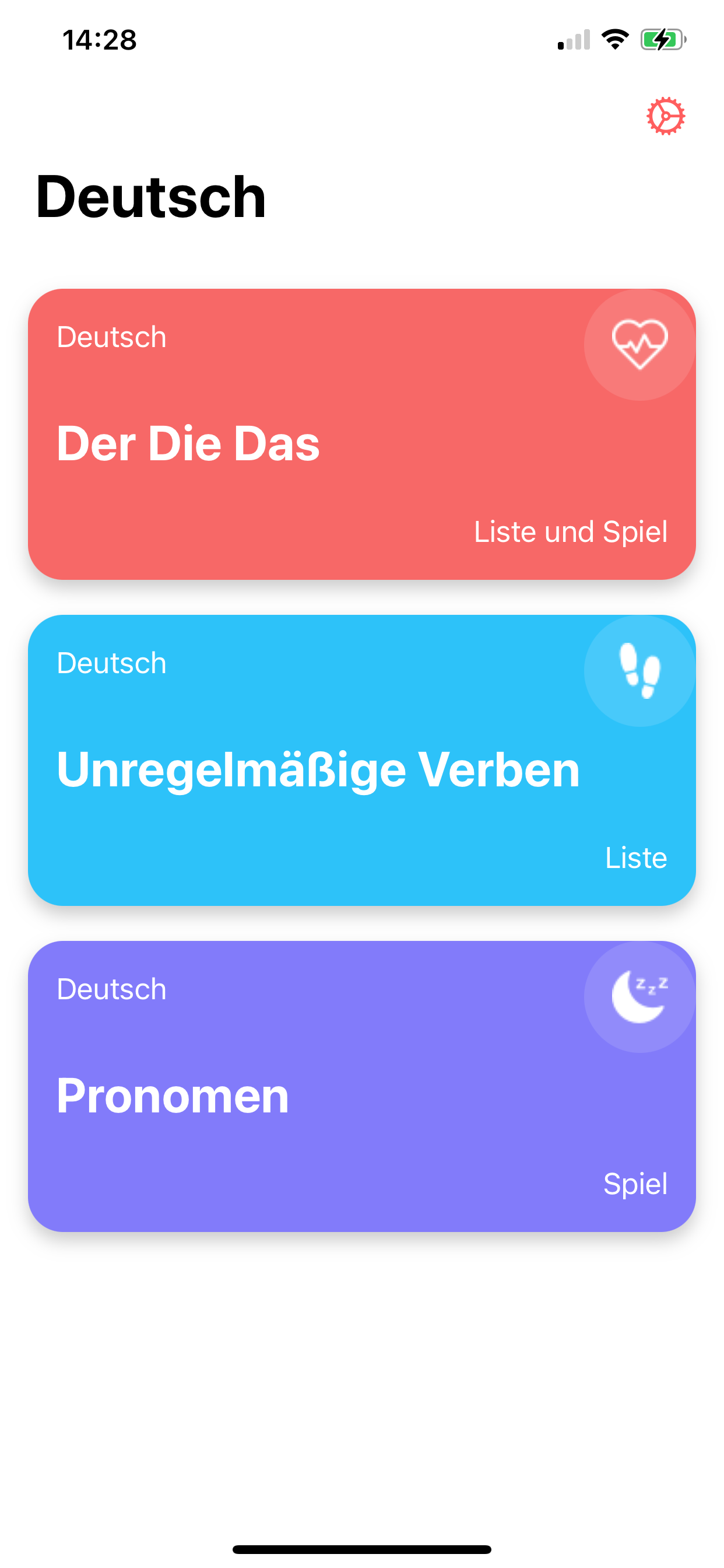 Deutsch - Der Die Das lernen