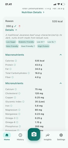 FoodMetrics AI Screenshot 5 of 10