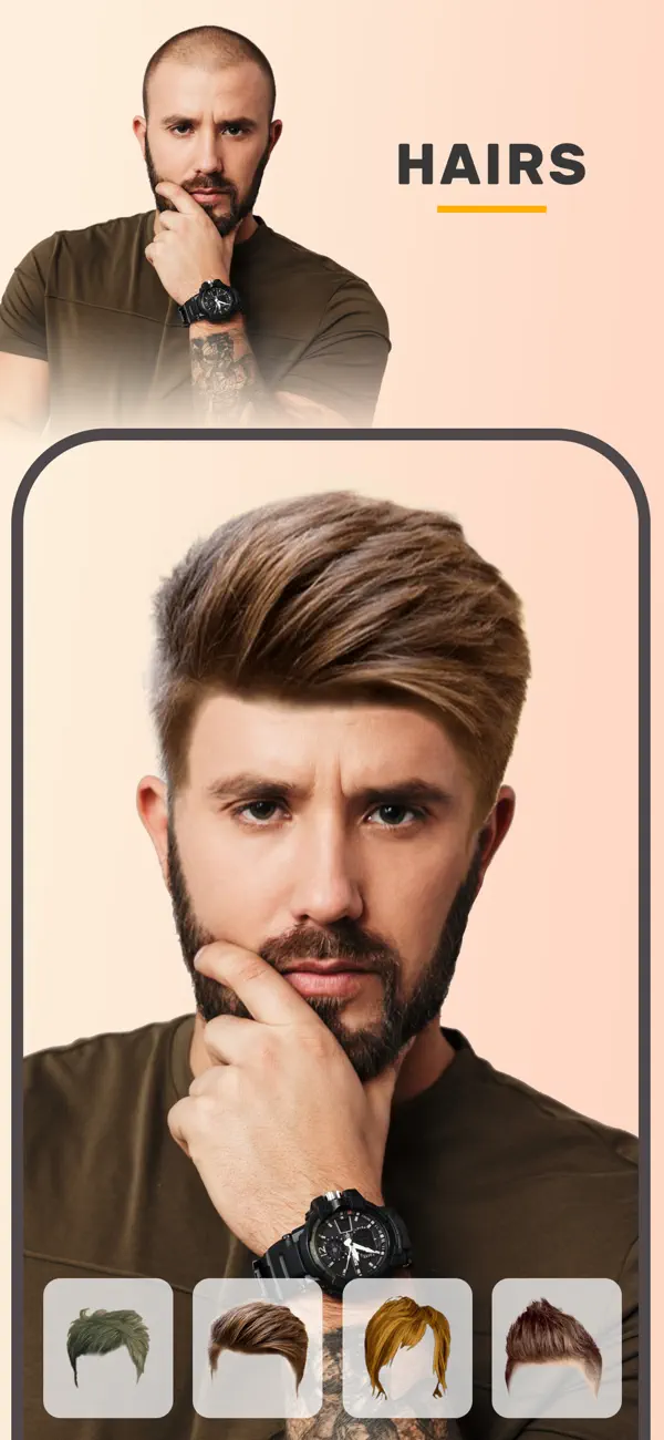#2. Man Hair Mustache Beard Style (iOS) Przez: Neeraj .