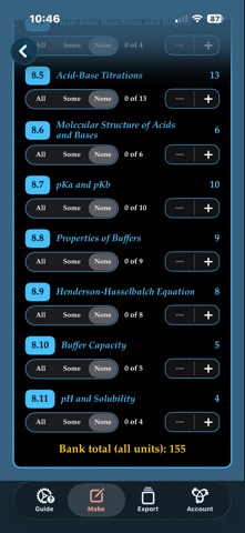 AP Chemistry Quiz & PDF Maker screenshot