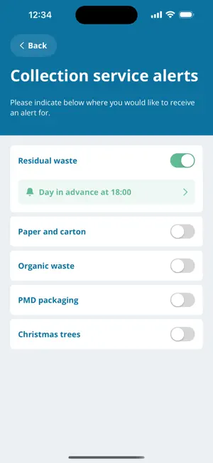 Milieu App screenshot 2