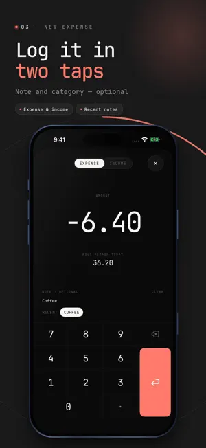 Daycap — Daily Budget Planner screenshot 3