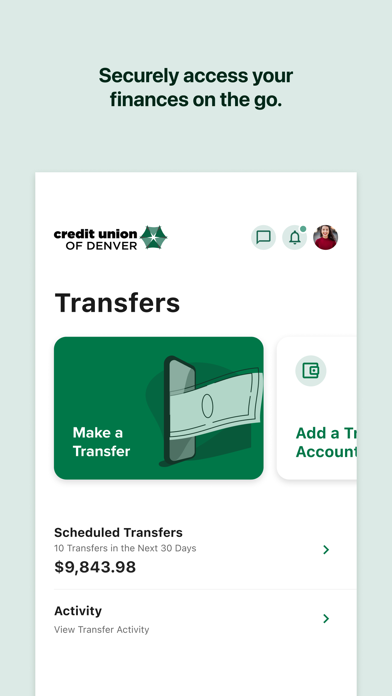 Credit Union of Denver screenshot