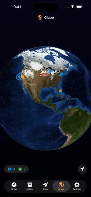 eShip - Package Tracker screenshot 2