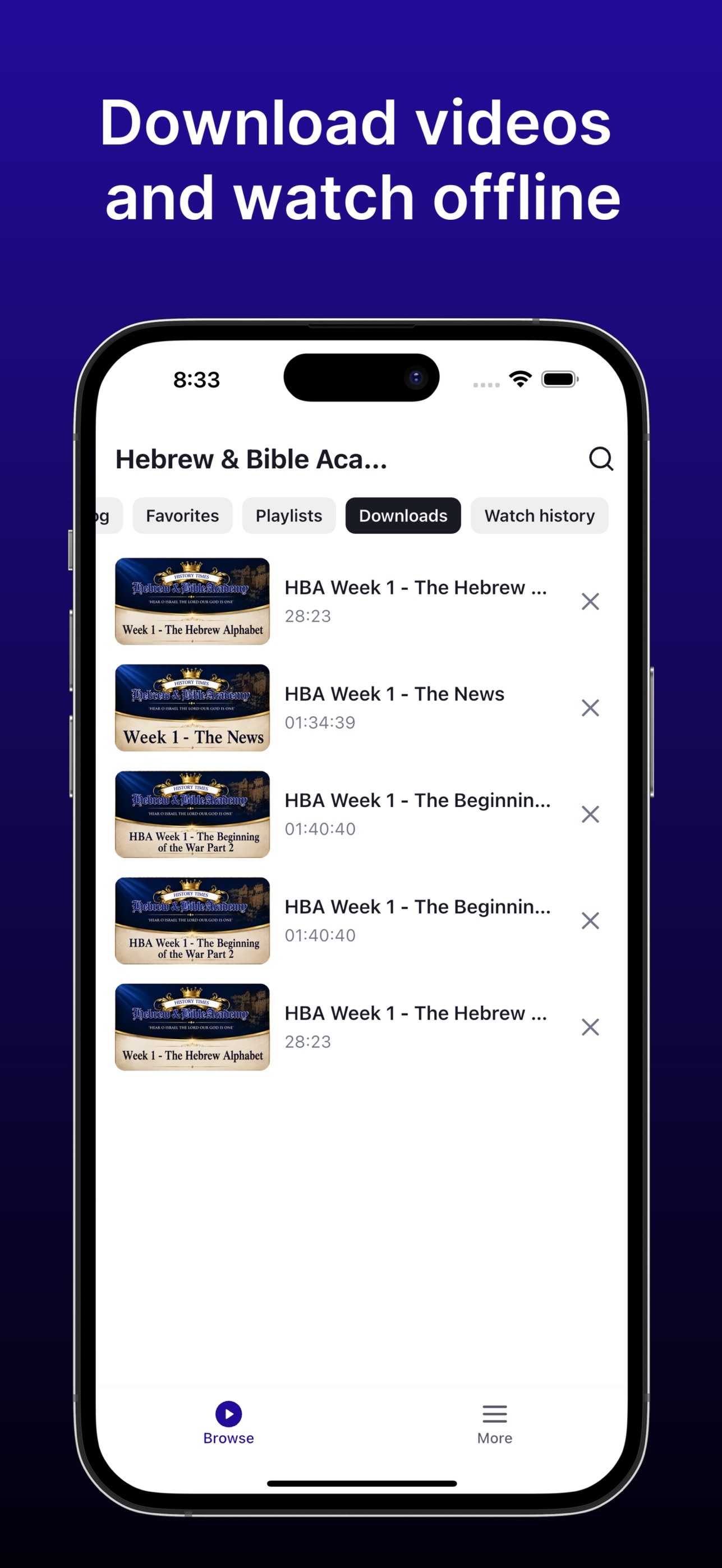 Screenshot 2 of Hebrew & Bible Academy