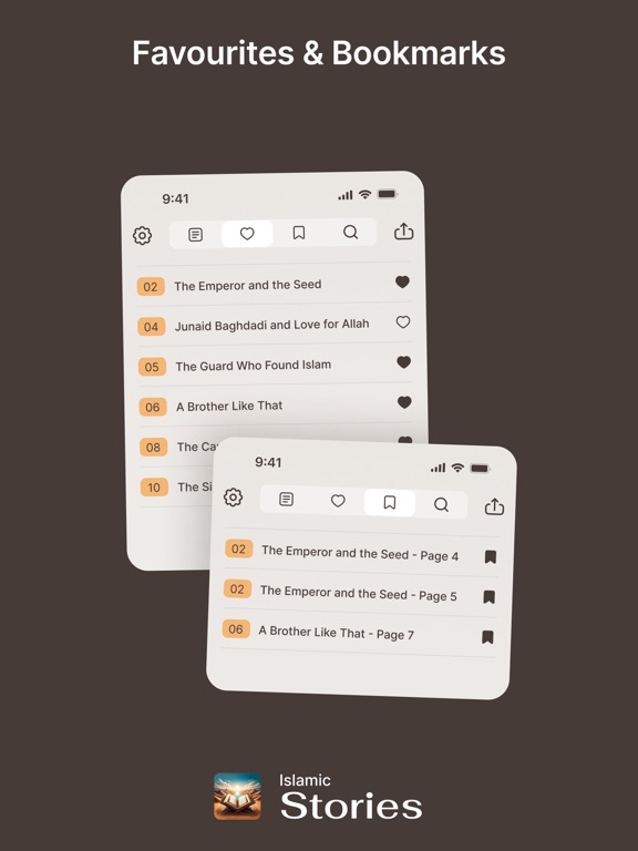 Islamic Stories for Muslims iPad screenshot 6 - Book app
