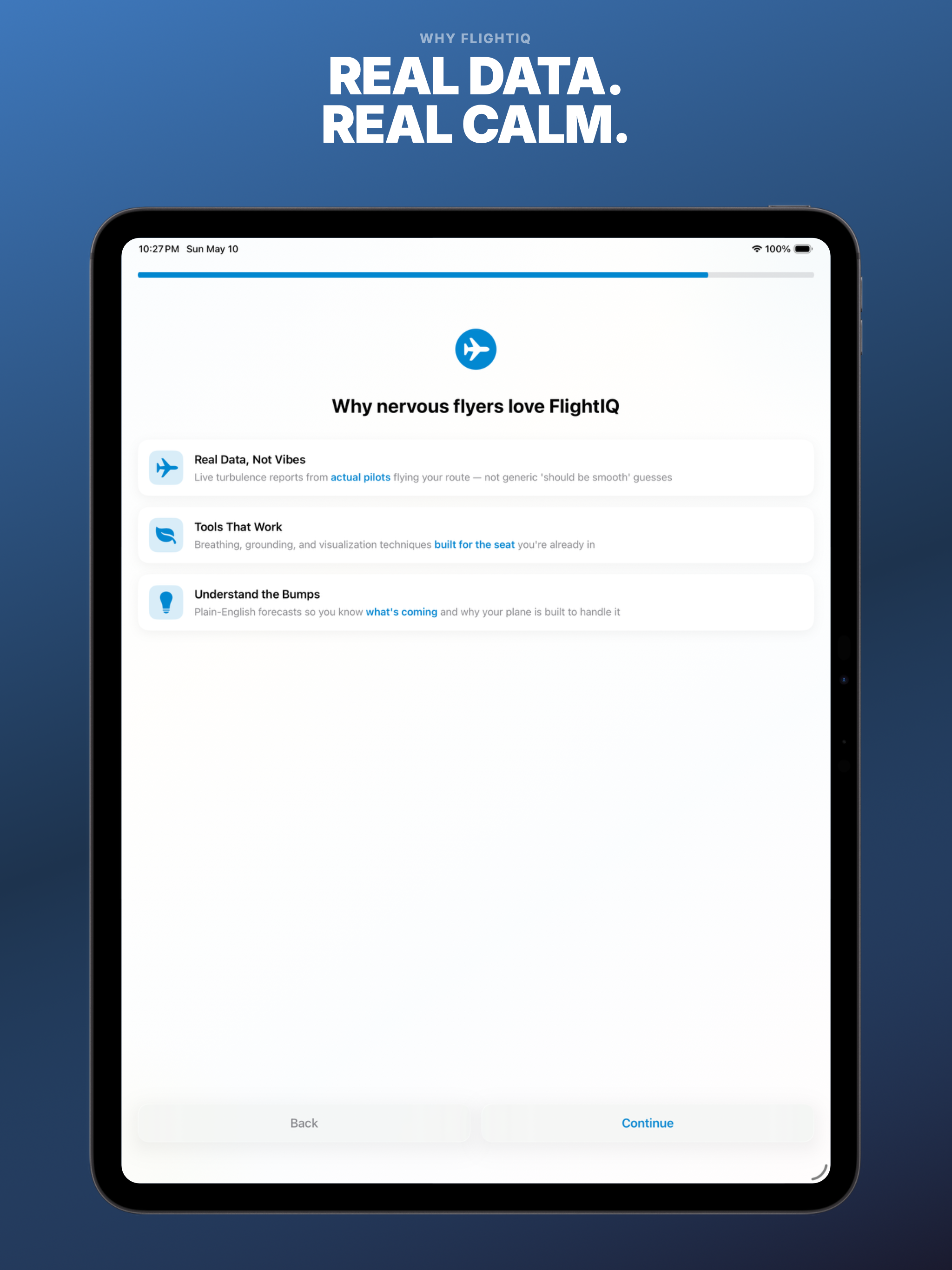 Fly Calm Forecast - FlightIQ screenshot 14