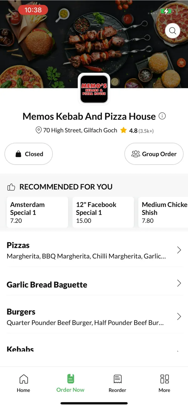 Screenshot #2 pour Memos Kebab And Pizza House