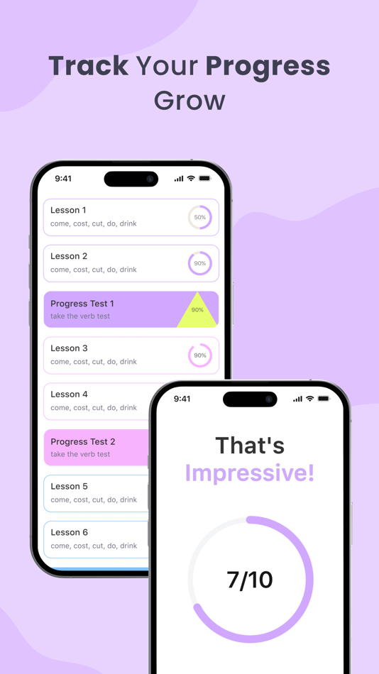 #4. Irregular Verbs: Trainer (iOS) 由: ENGLISH IN GAMES