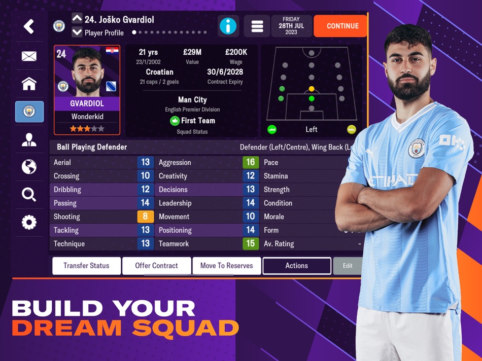 #1. Football Manager 2024 Mobile (iOS) 来自: Netflix, Inc.