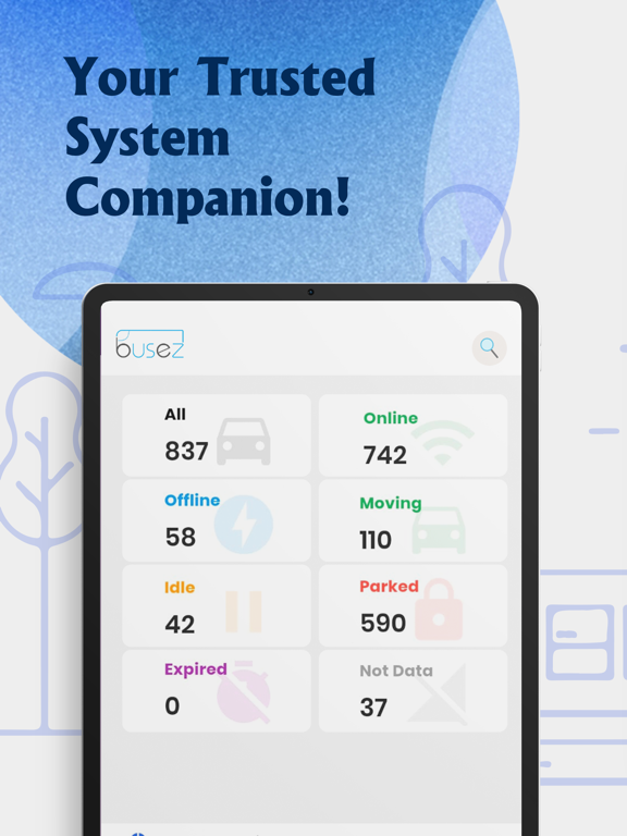 BUSEZ app screenshot