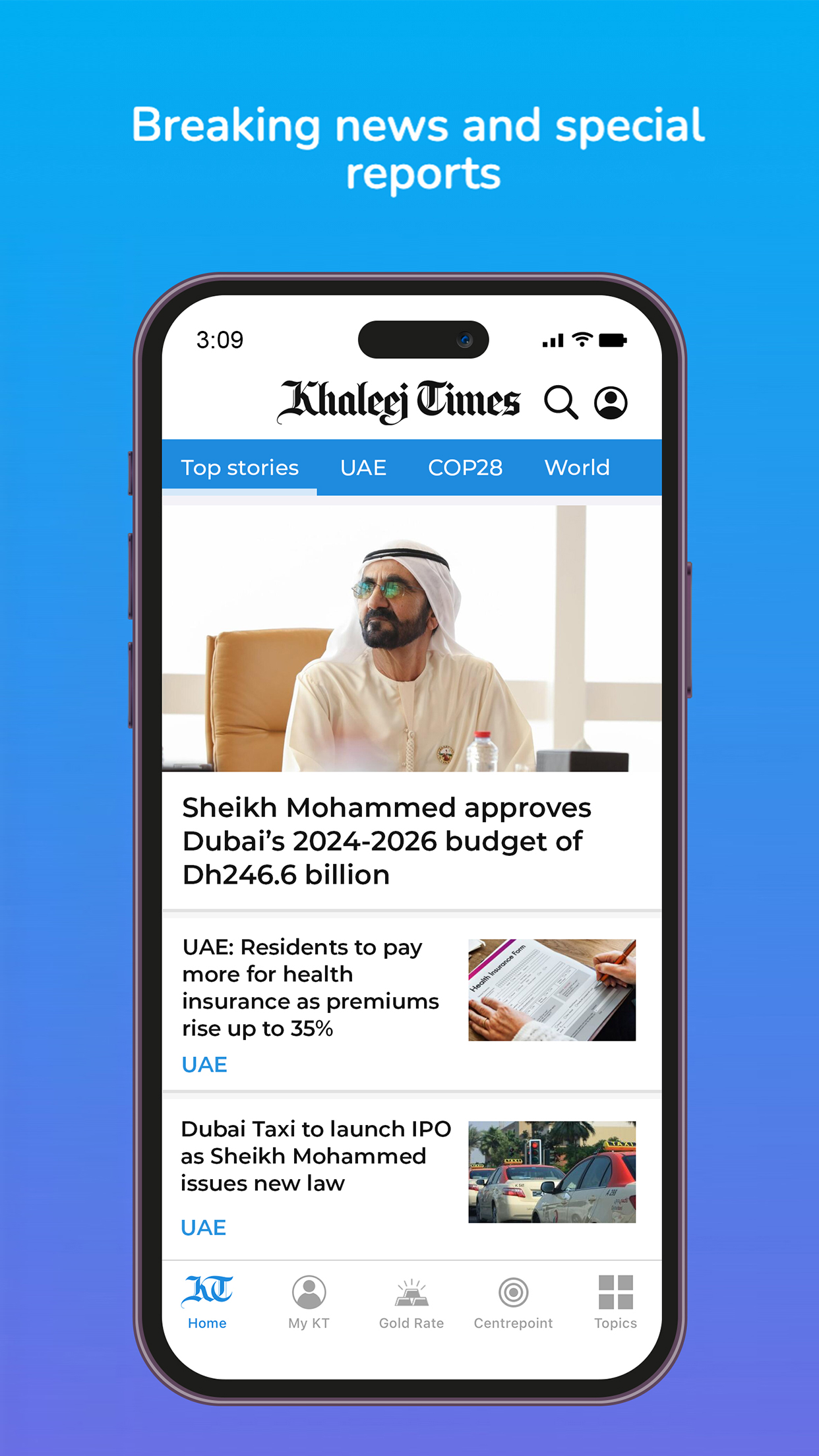 Khaleej Times: UAE, World News