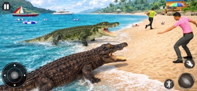 Wild Crocodile Attack Hunt 3D Screenshot 1 of 4