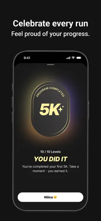 iRun. Couch to Runner : capture d’écran 6 sur 9