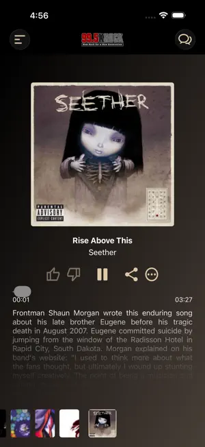 WNGE 99.5 KRock screenshot 1