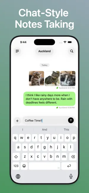 BoringNote – Chat Style Notes screenshot 1