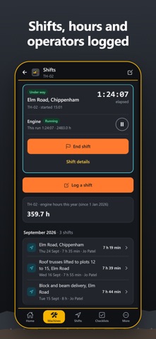 MyHeavyPlantMate: Plant Checks screenshot 6