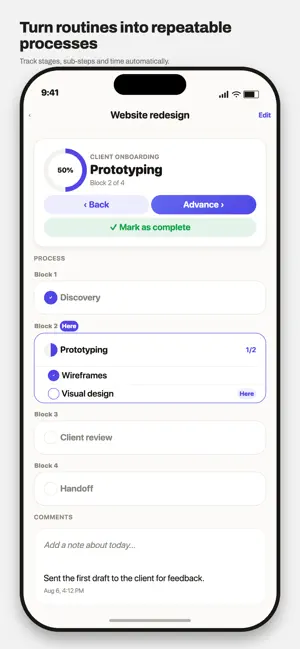 Chronos: Daily Work Tracker screenshot 3