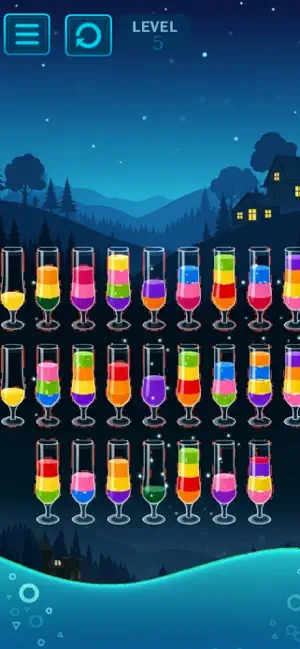 Gentle Water Match Sort Puzzle screenshot 3