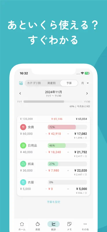まねーぼ｜夫婦・カップル・同棲の共有家計簿 screenshot 4 of 7