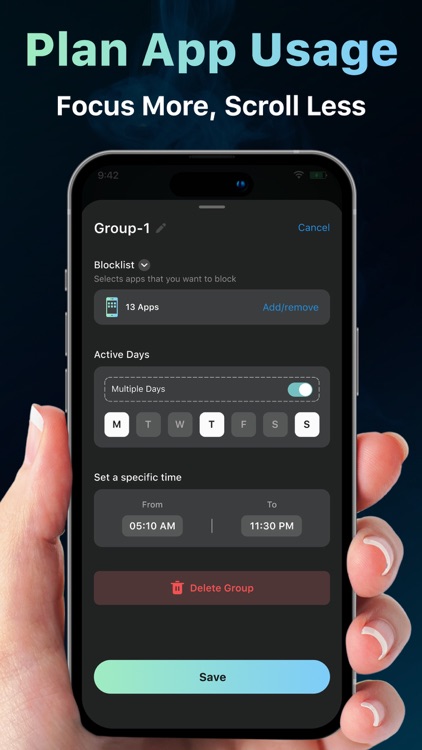 FocusMate: Screen Time Control screenshot-4
