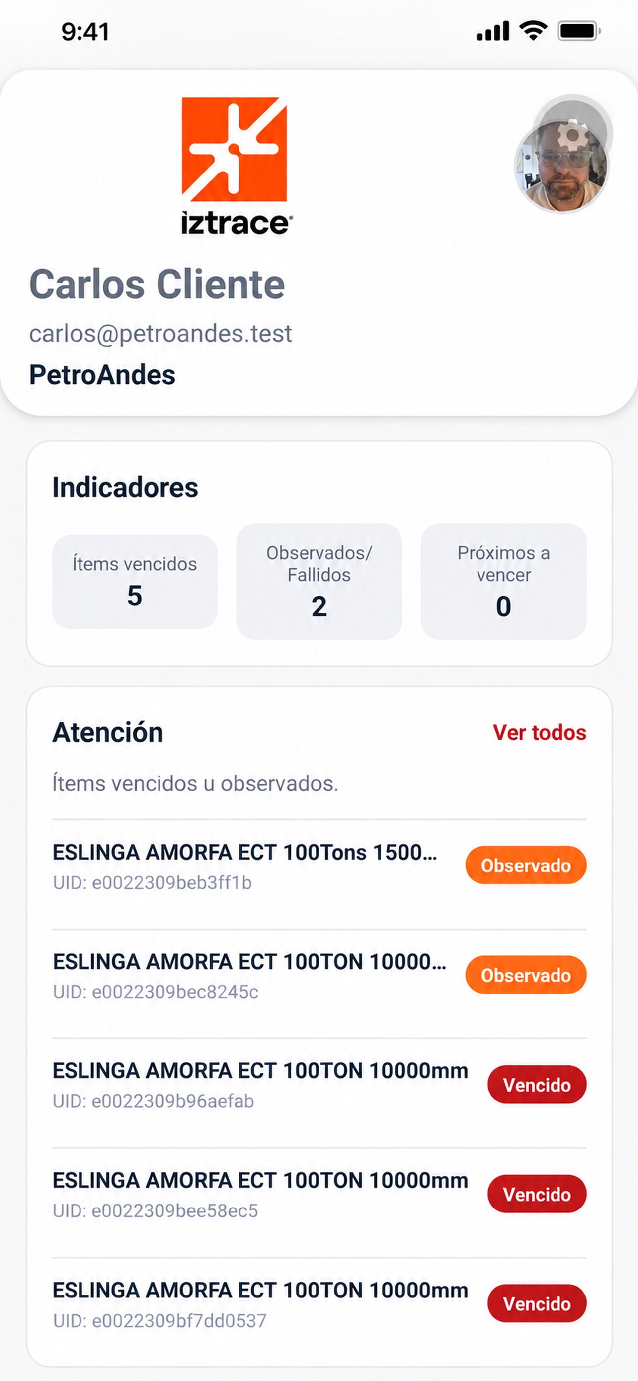 Screenshot 3 of IZTrace