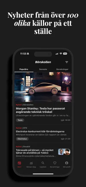 Börskollen: Aktier & Börsen iPhone screenshot 2